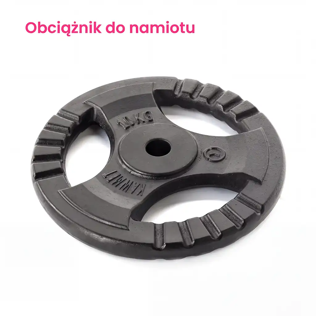 Obciążnik do namiotu stałociśnieniowego na silny wiatr